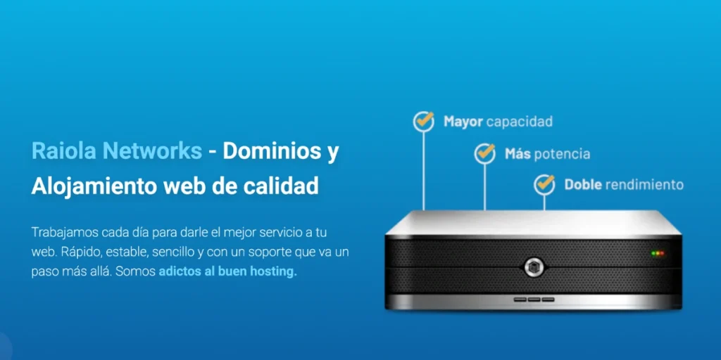 Raiola Networks Hosting